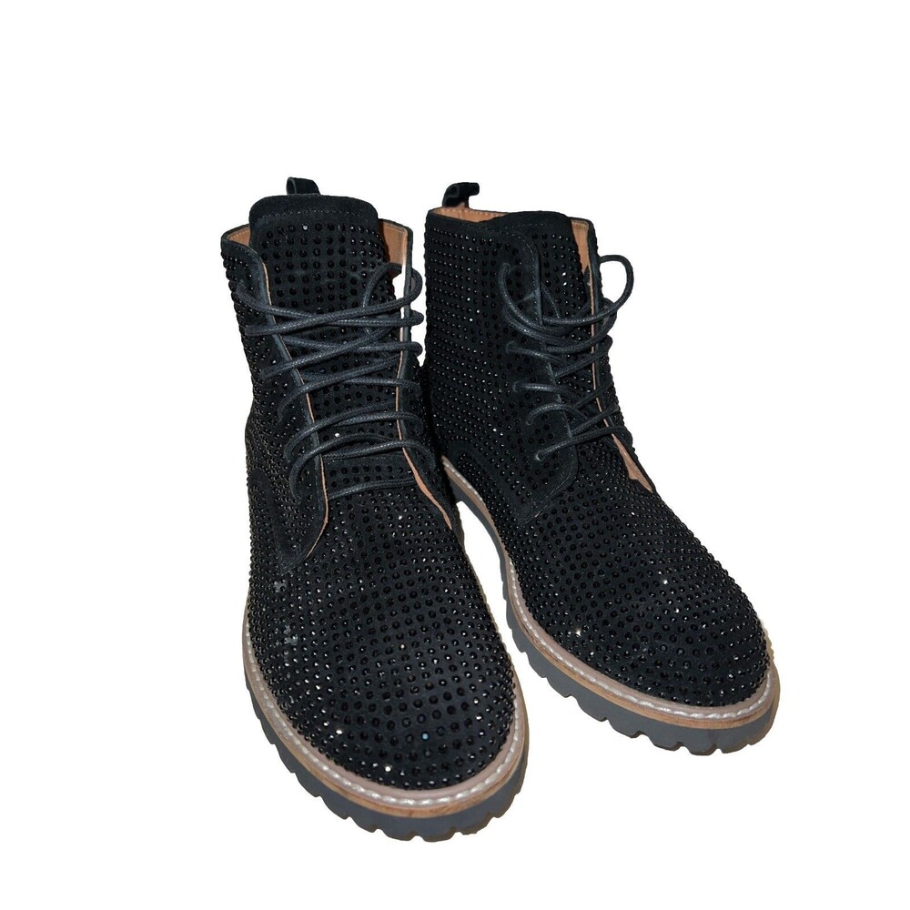 L’amour Des Pieds Raynelle Rhinestone Women’s Booties Size 6.5-7 MSRP $295